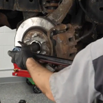 Torque Wrench on Axle Nut